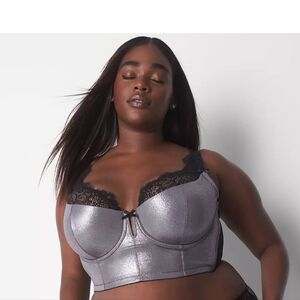 Cacique LongLine French Balconette Bra Size 40DD New
